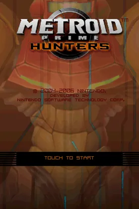 Metroid Prime - Hunters (Japan) screen shot title